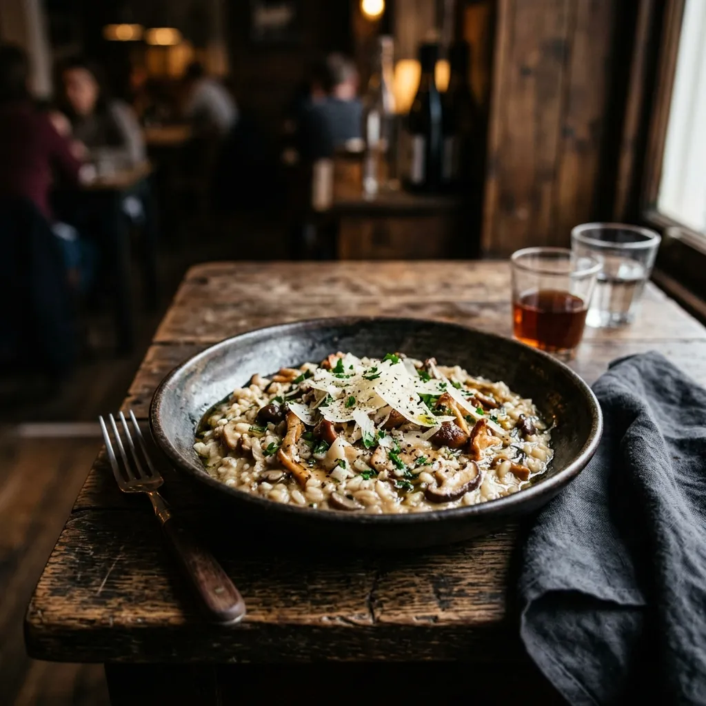 Mushroom Risotto