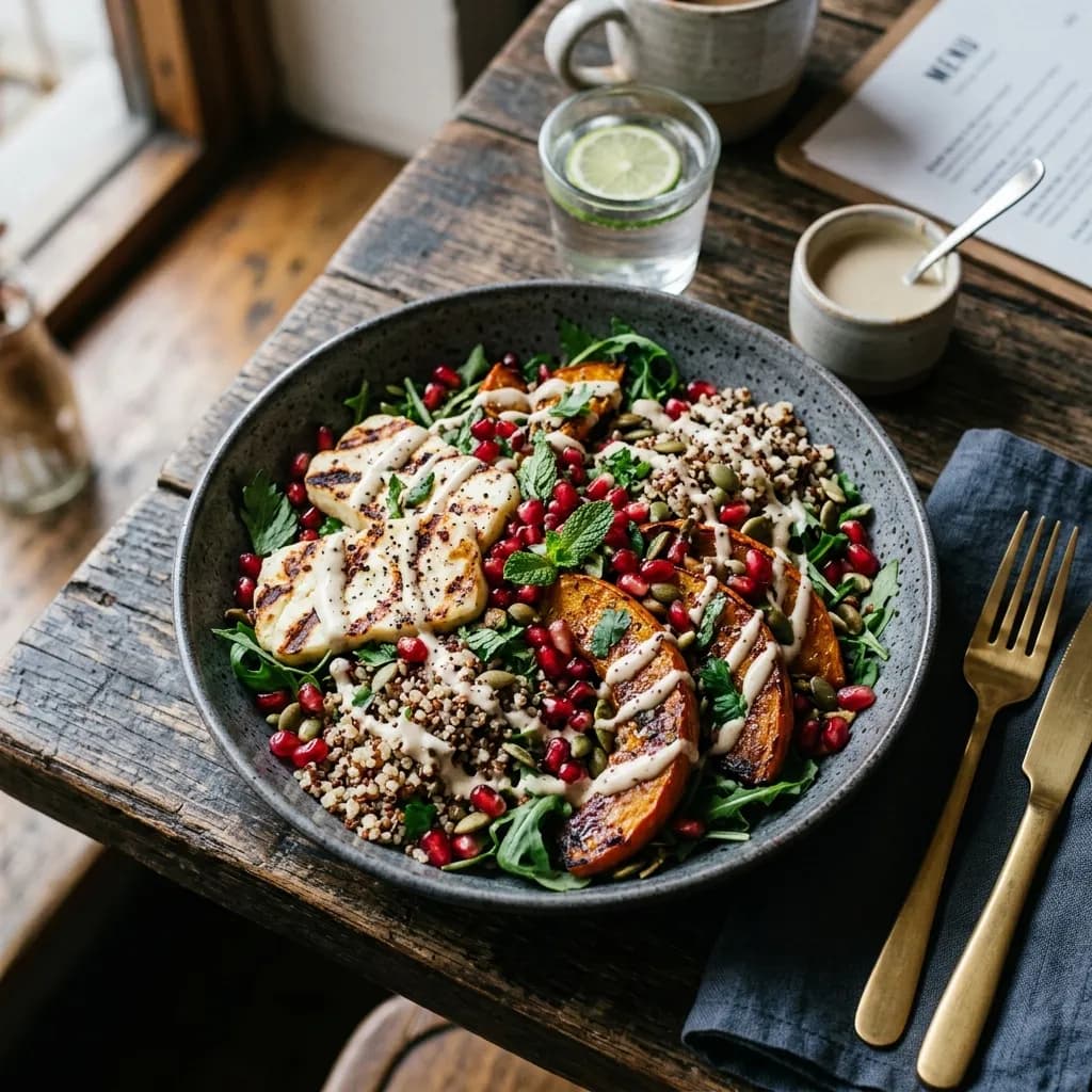 Halloumi Salad